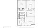 Upstairs floor plan showing layout of rooms, bathrooms, and closets at 11438 Ivy Flower Loop, Riverview, FL 33578