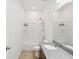 Well-lit bathroom featuring granite countertops and modern fixtures at 1325 Custer Bayou St, Ruskin, FL 33570