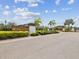 Welcome to Bayridge! Community sign with manicured landscaping in an inviting neighborhood at 1325 Custer Bayou St, Ruskin, FL 33570