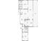 Detailed floor plan showcasing the layout of the home, including living spaces and bedrooms at 1732 Flamingo Ln, Sun City Center, FL 33573