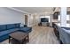 Cozy living room with stylish furniture, open floor plan, and lots of sunlight at 1800 Pine St, Clearwater, FL 33764