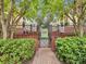 Gated entrance to the residences at 2010 E Palm Ave # 14303, Tampa, FL 33605