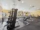 Spacious fitness center with weights, treadmills, and various exercise machines at 2010 E Palm Ave # 14303, Tampa, FL 33605