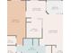 Detailed floor plan of the unit layout, showing the dimensions of each room at 2010 E Palm Ave # 14303, Tampa, FL 33605