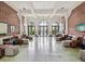 Inviting lobby area with ample seating, natural light, and stylish interior design at 2010 E Palm Ave # 14303, Tampa, FL 33605