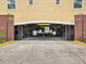 Gated community parking garage for residents' security and convenience at 2010 E Palm Ave # 14303, Tampa, FL 33605