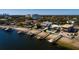 Waterfront property featuring a private dock, boat, and stunning water views at 3319 Bayshore Ne Blvd, St Petersburg, FL 33703