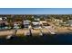 An expansive waterfront property featuring a private dock and stunning water views at 3319 Bayshore Ne Blvd, St Petersburg, FL 33703