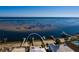 Stunning aerial view of a waterfront home with a private beach and dock at 3319 Bayshore Ne Blvd, St Petersburg, FL 33703