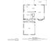 View of floorplan showing layout of rooms including kitchen, bedroom, bath, garage, and porch at 3319 Bayshore Ne Blvd, St Petersburg, FL 33703