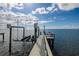 Private boat dock featuring a boat lift and providing direct access to the ocean at 3319 Bayshore Ne Blvd, St Petersburg, FL 33703
