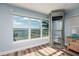 Bright room with a window overlooking bay and equipped with an elevator at 3319 Bayshore Ne Blvd, St Petersburg, FL 33703