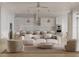 Open-concept living space with modern furnishings and a view of the well-equipped kitchen at 4535 26Th S Ave, St Petersburg, FL 33711