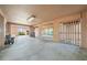 Large garage with ample space for storage and parking with a peek of water view at 6663 Bayou Grande Ne Blvd, St Petersburg, FL 33702