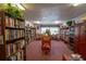 Well-stocked library with comfortable seating, perfect for relaxing and reading in a serene environment at 8198 Terrace Garden Dr # 511, St Petersburg, FL 33709
