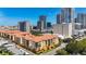Coastal apartment homes with terracotta roofs offer a striking view of the city skyline at 100 4Th S Ave # 312, St Petersburg, FL 33701