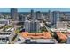 Incredible aerial view of the city showcasing surrounding neighborhood and city skyline at 100 4Th S Ave # 312, St Petersburg, FL 33701