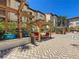 Lush courtyard with gazebos and seating areas for relaxation and enjoyment at 100 4Th S Ave # 312, St Petersburg, FL 33701
