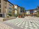 Picturesque courtyard with fountain, lush landscaping, and comfortable seating areas at 100 4Th S Ave # 312, St Petersburg, FL 33701
