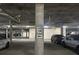 Parking garage showing reserved parking spots and well maintained concrete columns at 100 4Th S Ave # 312, St Petersburg, FL 33701