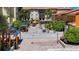 Beautiful community pool and lounge area with seating, patio and landscaping at 100 4Th S Ave # 312, St Petersburg, FL 33701