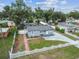 Charming single-story home with a picket fence and lovely landscaping at 1510 W Powhatan Ave, Tampa, FL 33603