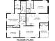 Layout illustrating a spacious floor plan with bedroom, kitchen, and living areas at 1510 W Powhatan Ave, Tampa, FL 33603
