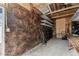 Interior of a shed with wooden walls and ceiling and concrete floors at 1510 W Powhatan Ave, Tampa, FL 33603
