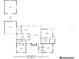 Detailed floor plan featuring a spacious layout with bedrooms, living areas, and outdoor storage at 211 60Th S Ave, St Petersburg, FL 33705