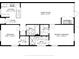Detailed floor plan showcases the layout including the living room, kitchen, primary bedroom, and two bathrooms at 2460 Northside Dr # 708, Clearwater, FL 33761
