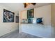 Breakfast bar with a view into the dining area and an open layout, perfect for entertaining at 5265 E Bay Dr # 521, Clearwater, FL 33764