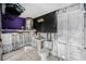 Unfinished bathroom featuring a pedestal sink and toilet, offering a blank canvas for a remodel at 814 Florida Ave, Palm Harbor, FL 34683
