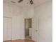 This bedroom has a closet and an open doorway at 9630 Carlsdale Dr, Riverview, FL 33578