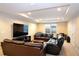 Spacious living room features comfortable seating and plenty of natural light at 11408 Scribner Station Ln, Lithia, FL 33547