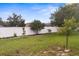 Sprawling fenced backyard provides ample space and privacy for outdoor activities and relaxation at 13384 Brighton St, Spring Hill, FL 34609