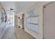 Well-maintained hallway with mailboxes and neutral tones in a secure building at 19029 Us Highway 19 N # 8-31, Clearwater, FL 33764