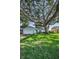 Single story home with attached garage under a large shady tree at 2559 Redwood Cir, Clearwater, FL 33763