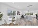 Well-lit dining area with modern table and comfortable seating arrangement at 2900 45Th S St # 26, Gulfport, FL 33711