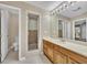 Bathroom featuring vanity and shower at 302 Old Mulrennan Rd, Valrico, FL 33594