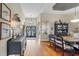 Grand foyer with hardwood flooring, arched doorways, and views of the dining and living areas at 3506 Cordgrass Dr, Valrico, FL 33596