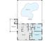 Detailed floor plan featuring a swimming pool, screened porch, kitchen, living room, bedrooms, and bathrooms at 463 85Th Ave, St Pete Beach, FL 33706