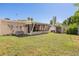 Large backyard with a shed and screened-in porch at 6730 10Th Avenue S Ter, St Petersburg, FL 33707