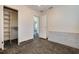 Bedroom includes an open closet and a doorway visible on the adjacent wall at 6730 10Th Avenue S Ter, St Petersburg, FL 33707