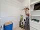 A spacious closet with wire shelving, providing ample storage for clothes and accessories at 9790 66Th N St # 353, Pinellas Park, FL 33782