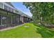 Backyard with shade trees next to the building at 10132 Post Harvest Dr, Riverview, FL 33578