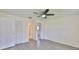 Bedroom featuring a ceiling fan at 1210 Eastloch Ct, Sun City Center, FL 33573