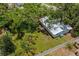 Aerial view of the home showcasing the layout of the property and its surroundings at 1309 11Th W Ave, Palmetto, FL 34221
