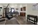 Renovated kitchen features stainless steel appliances, granite countertops, and wood flooring at 1359 S Michigan Ave, Clearwater, FL 33756
