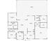 Detailed floor plan showcasing the layout of the home including the pool, patio, and bedrooms at 22431 Panther Run Ct, Land O Lakes, FL 34639
