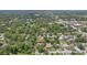 An aerial view of the neighborhood showcasing the lush landscape and community at 2896 Grand Cayman St, Sarasota, FL 34231